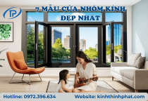 7 Mẫu Cửa Nhôm Kính Đẹp Nhất, Sang Trọng Cho Nhà Phố Hiện Đại Tại TP.HCM