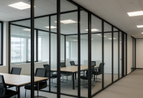 Vách Kính Văn Phòng – Giải Pháp Tối Ưu Không Gian Làm Việc Hiện Đại