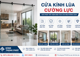 Cửa Kính Lùa Cường Lực – Giải Pháp Tiết Kiệm Diện Tích Cho Mọi Không Gian