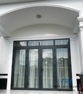 Cửa nhôm kính-mẫu 9