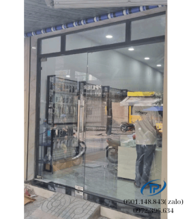 kính cường lực 1 cánh mở - Mẫu 10