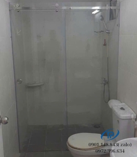Vách ngăn phòng tắm cửa lùa trượt - Mẫu 19